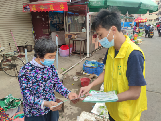 阜沙鎮(zhèn)禁毒信息〔2022〕第129期--【禁毒宣傳月】阜沙禁毒宣傳走進(jìn)農(nóng)貿(mào)市場(chǎng)（2022.6.10)